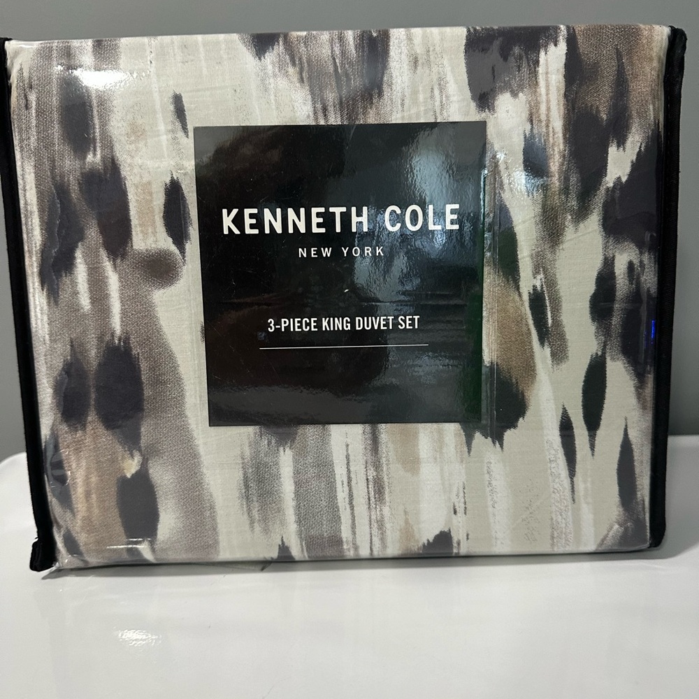 Kenneth Cole Animal Print Duvet Set